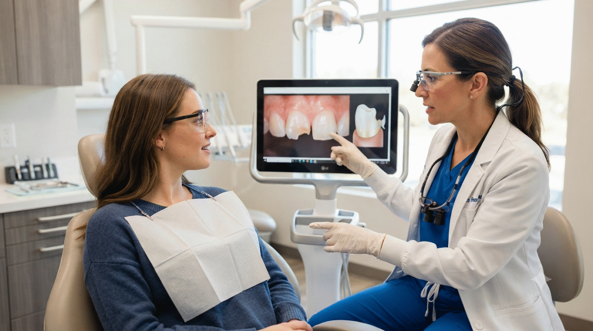 Can a Composite Filling Repair a Worn Tooth Edge?